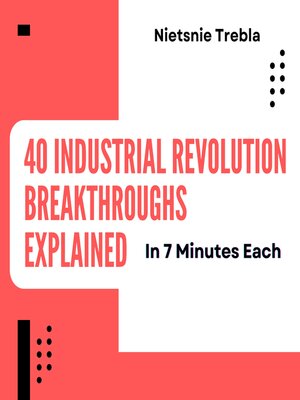 cover image of 40 Industrial Revolution Breakthroughs Explained in 7 Minutes Each